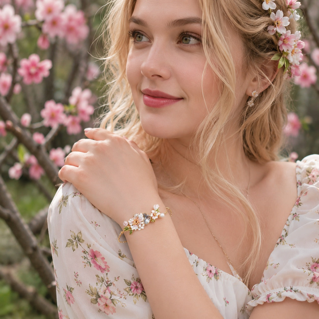 Peach Blossom Bracelet