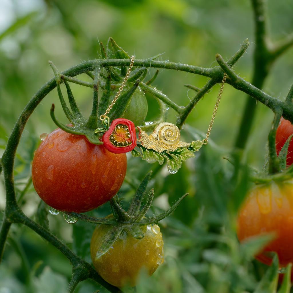 Tomato Necklace