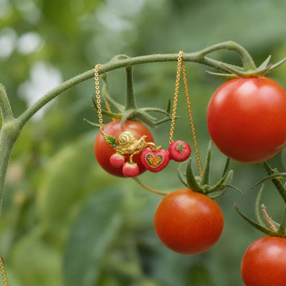 Tomato Necklace