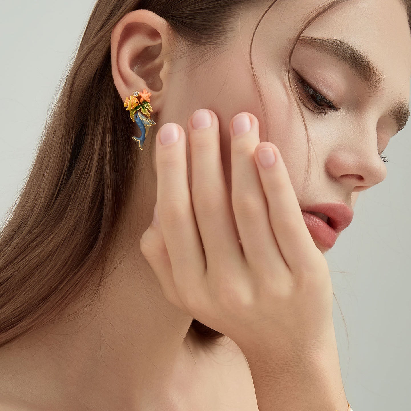 Whale Earrings