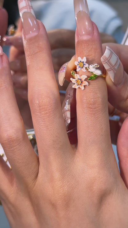 Fluffy Bunny Ring