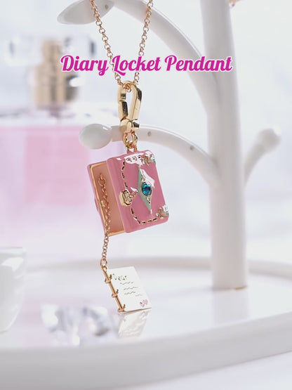 Diary Locket Pendant