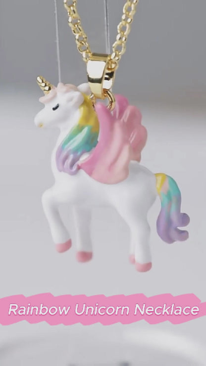 Rainbow Unicorn Necklace