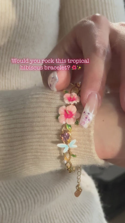 Hibiscus Bracelet