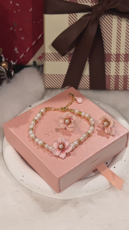 Sakura Pearl Bracelet