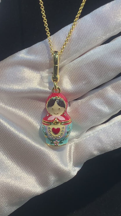 Matryoshka Locket Pendant