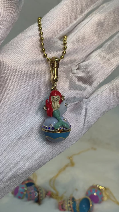 Mermaid Locket Pendant