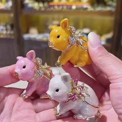 Piggy Trinket Box