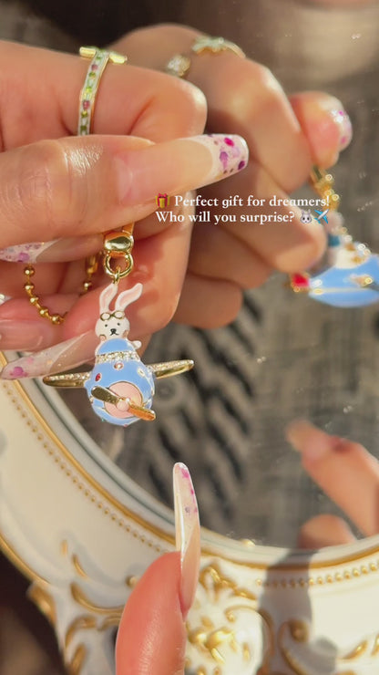 Skyward Bunny Pilot Pendant