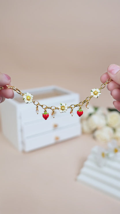 Strawberry Necklace