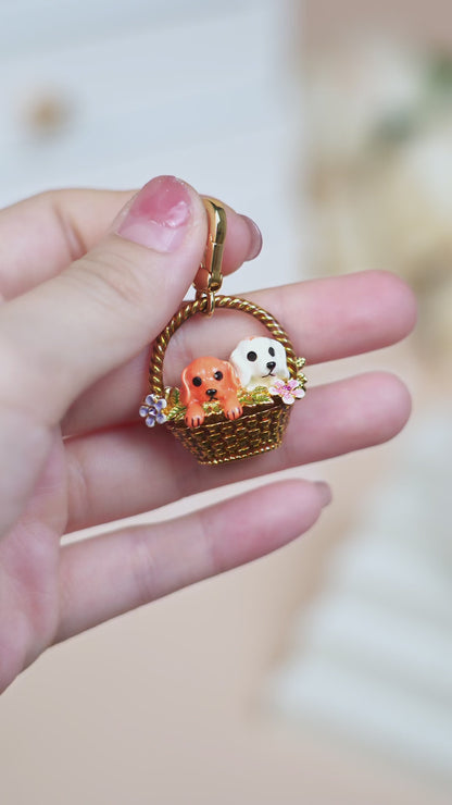 Puppy Locket Pendant