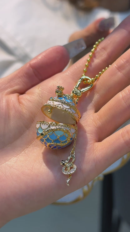 Snake Locket Pendant