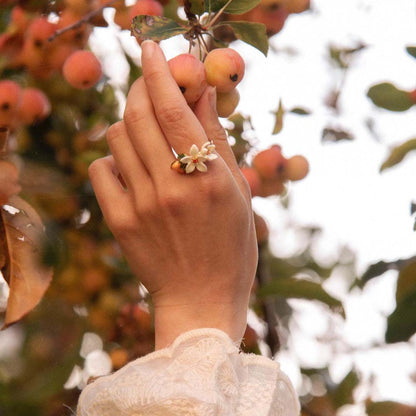 Orange Blossom Ring