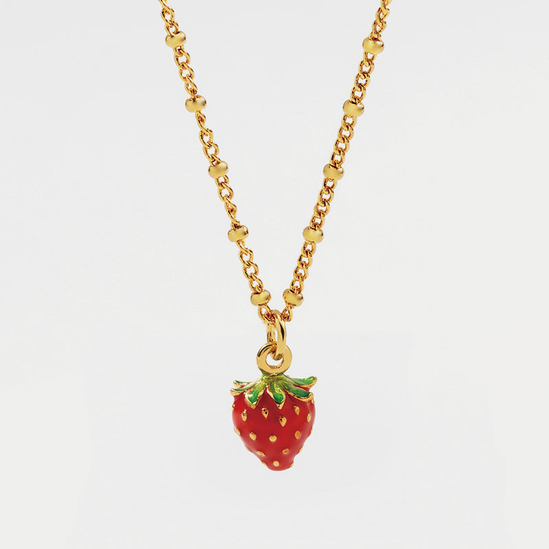 Strawberry Necklace