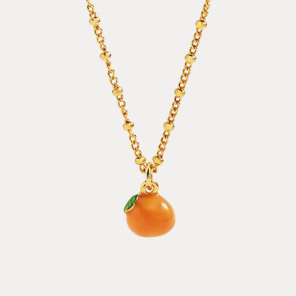 Orange Necklace